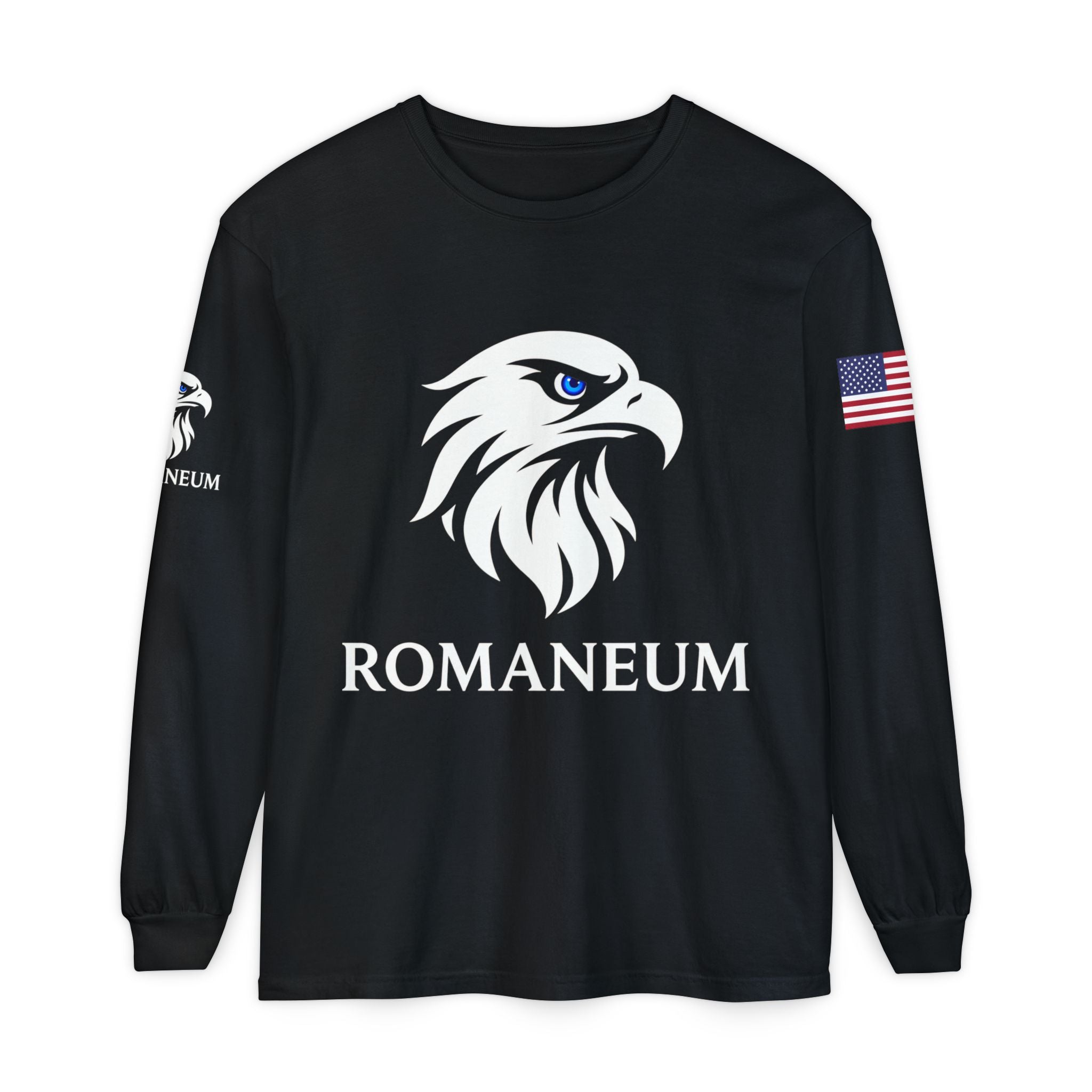 Romaneum Eagle Crest long sleeve shirt