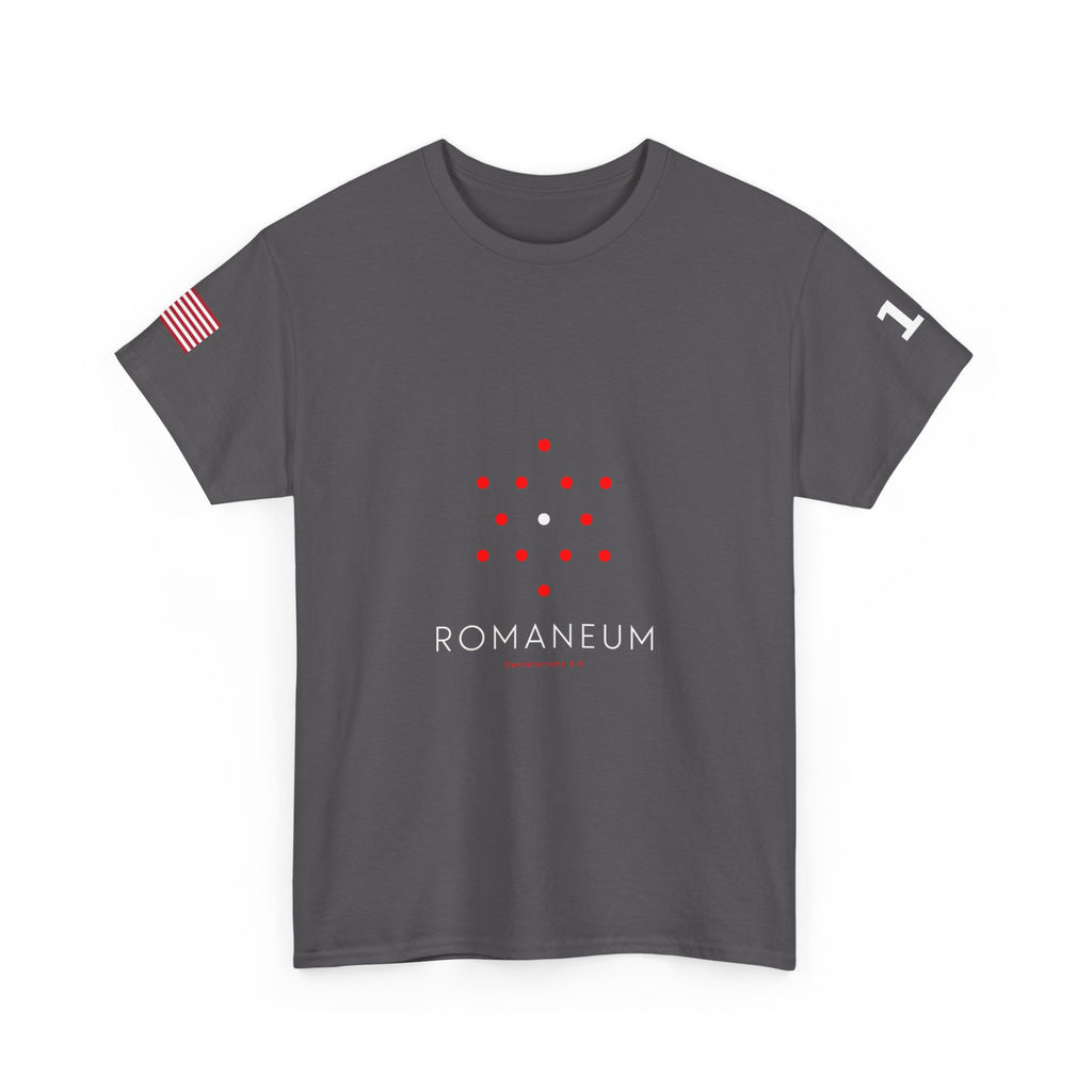 Romaneum Heavy Cotton T-Shirt | Flag & 13