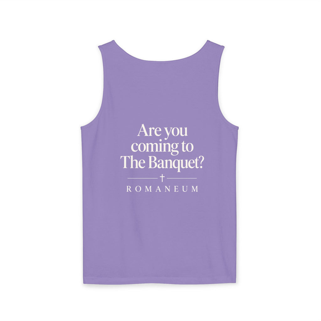 Banquet Invitation Tank Top — "Are You Coming to The Banquet?" Romaneum