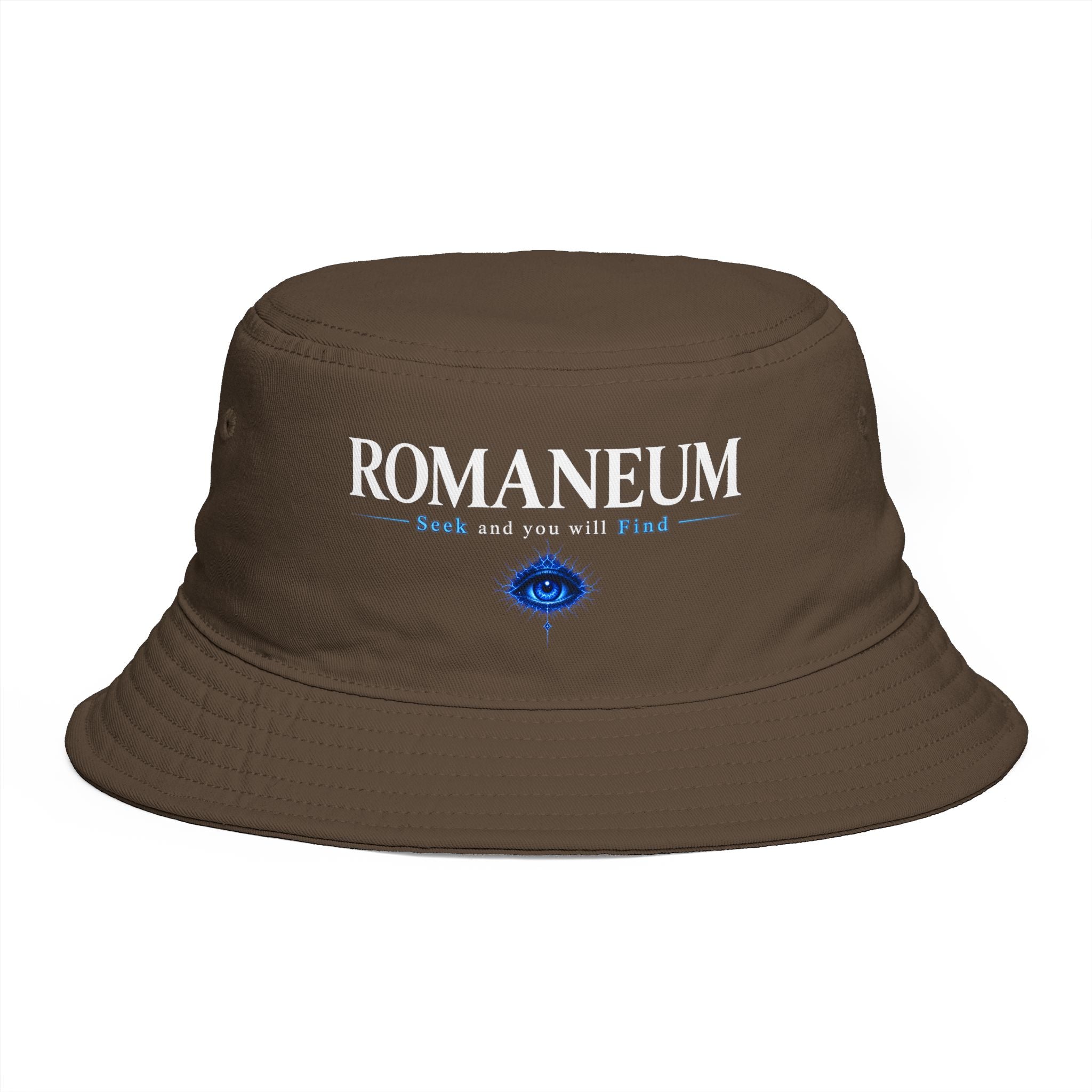 Bucket Hat — Romaneum Embroidered Eye Logo