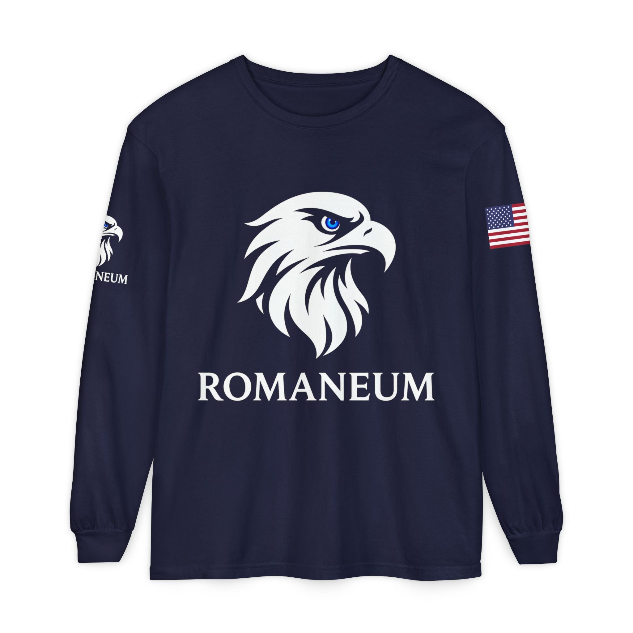 Romaneum Eagle Crest long sleeve shirt