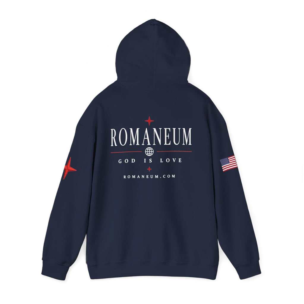 Romaneum ‘Amor’ Hoodie — God Is Love Graphic Sweatshirt