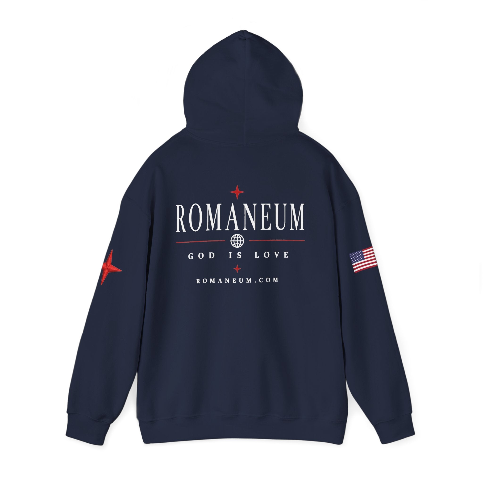 Romaneum ‘Amor’ Hoodie — God Is Love Graphic Sweatshirt