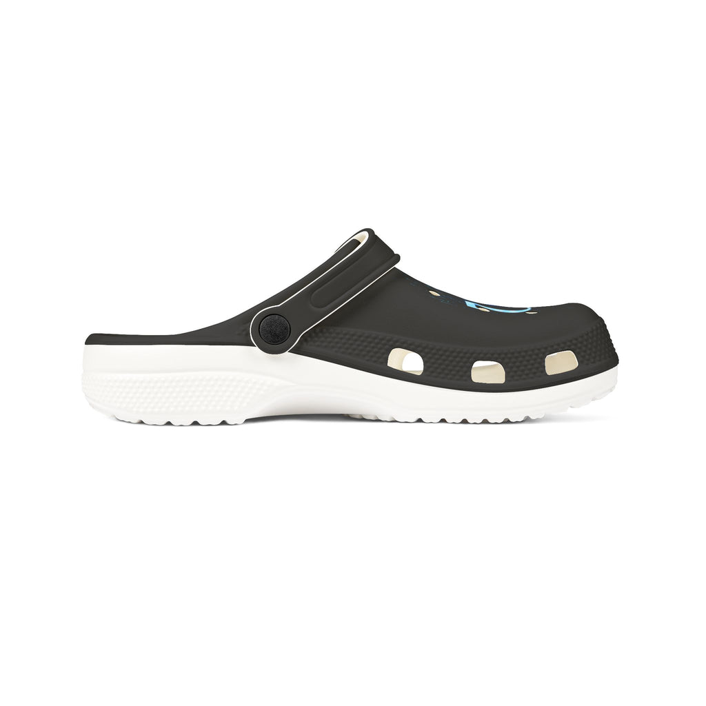 Alpha Omega Heart Polka Dot EVA Clogs | Slip-On Foam Shoes