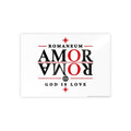Gloss Poster — AMOR ROMA Mirror "God Is Love" Wall Art