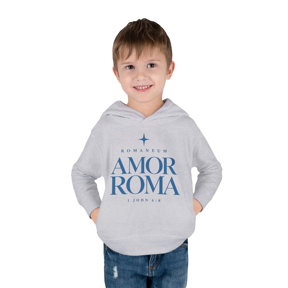 Toddler Hoodie — "Amor Roma"
