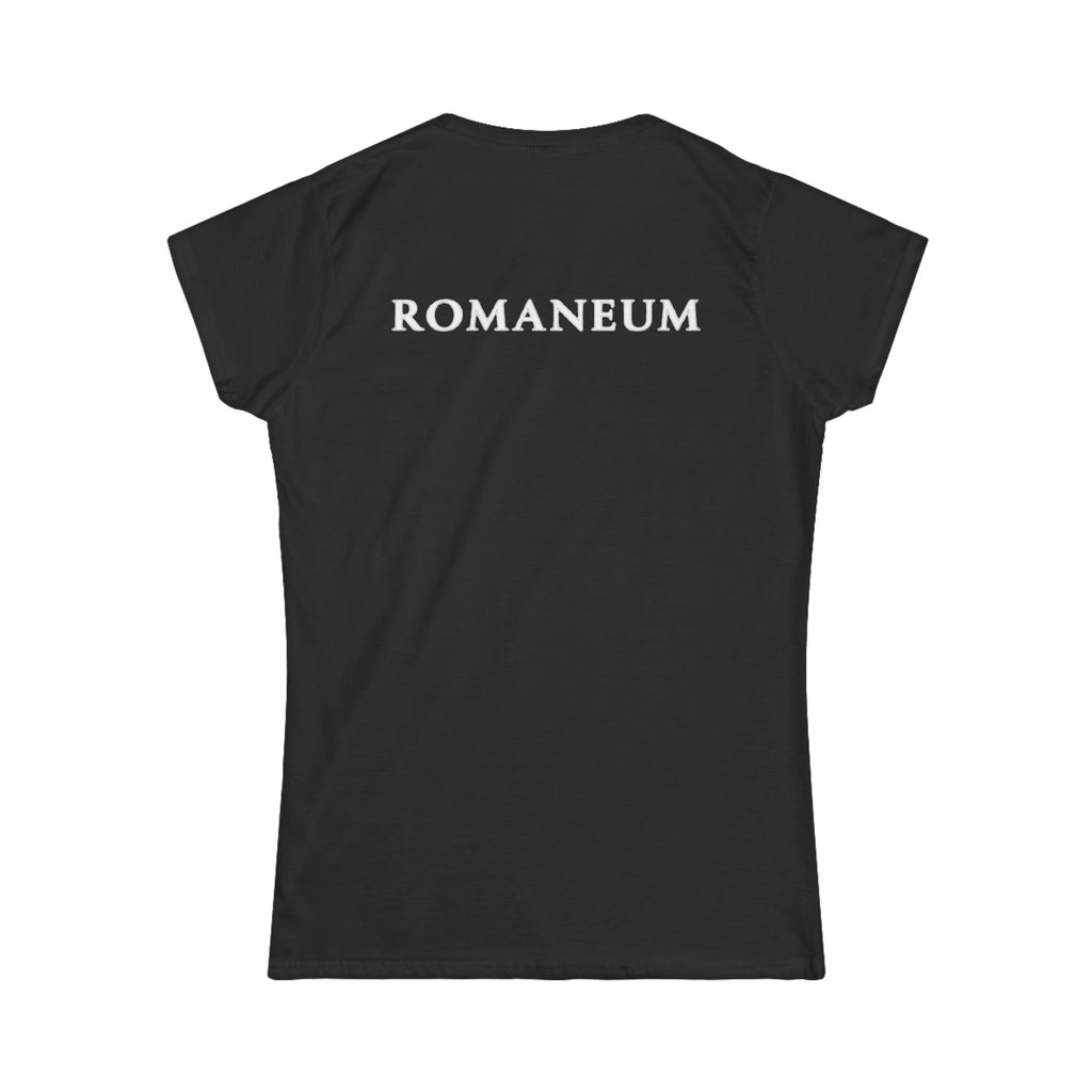 Black Women's Tee — Classic Softstyle Short-Sleeve T-Shirt