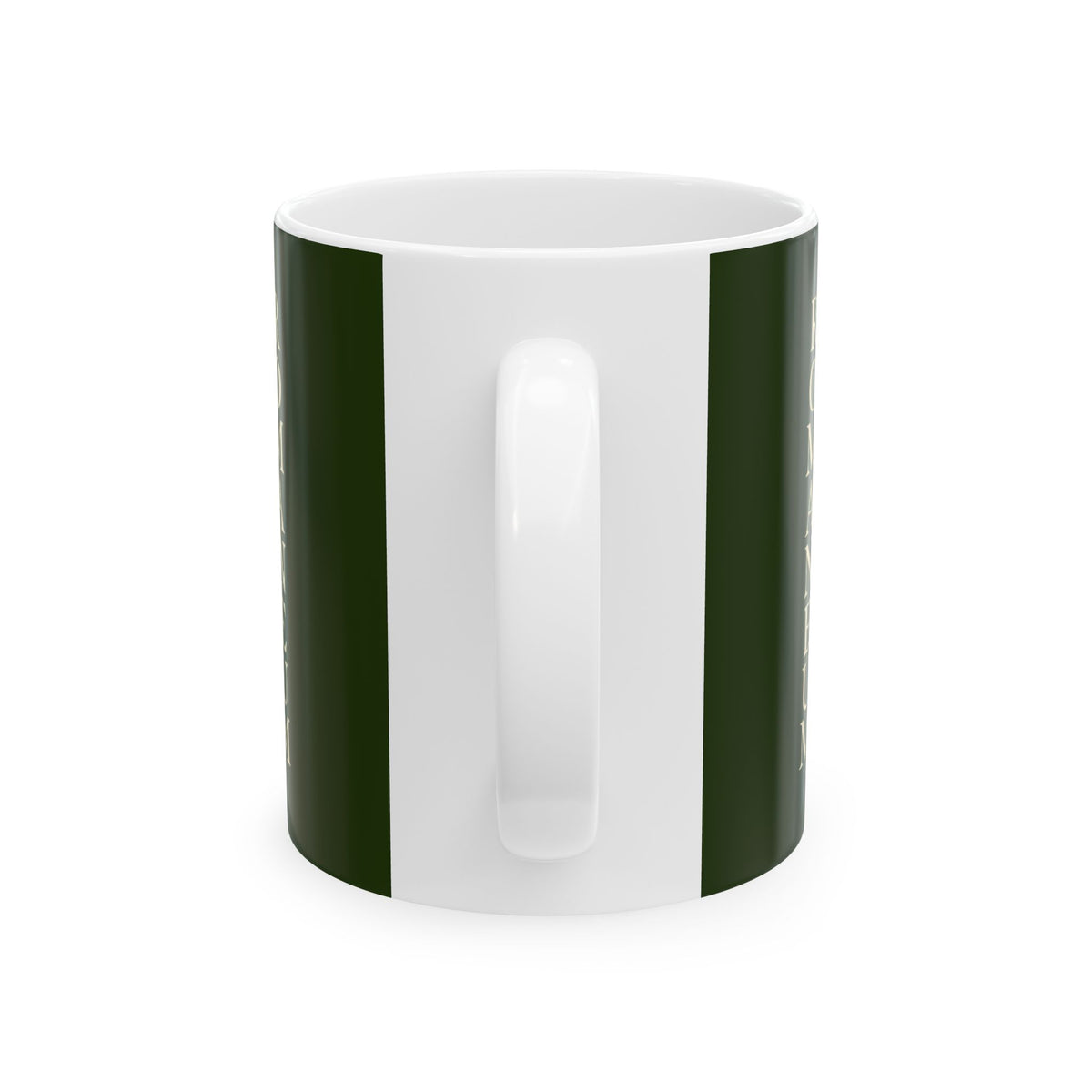 Christmas Alpha Omega Ceramic Mug 110z