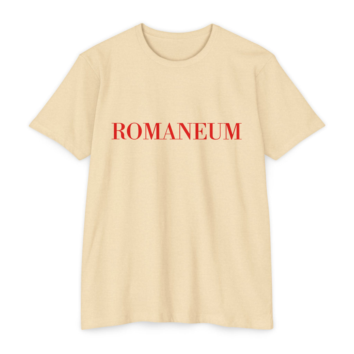 Romaneum Classic Tee — Minimalist Latin-Inspired Graphic T-Shirt