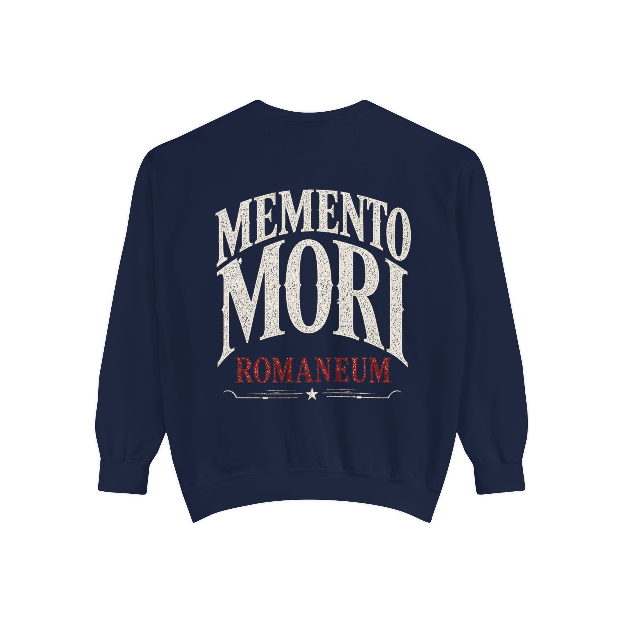 Memento Mori Sweatshirt — Gothic Skull Romaneum Crewneck