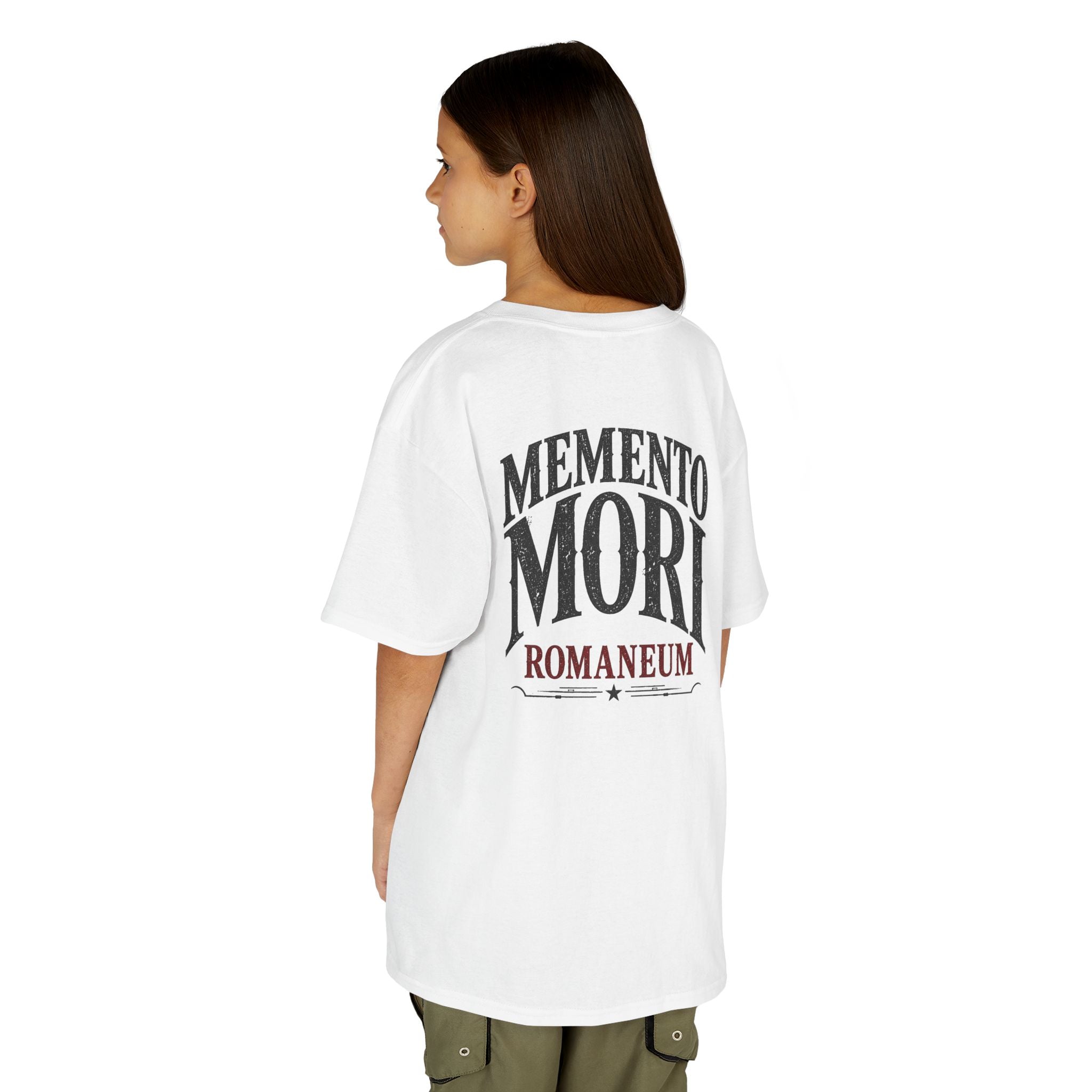 Kids T-Shirt — "Memento Mori" Skull Romaneum Tee