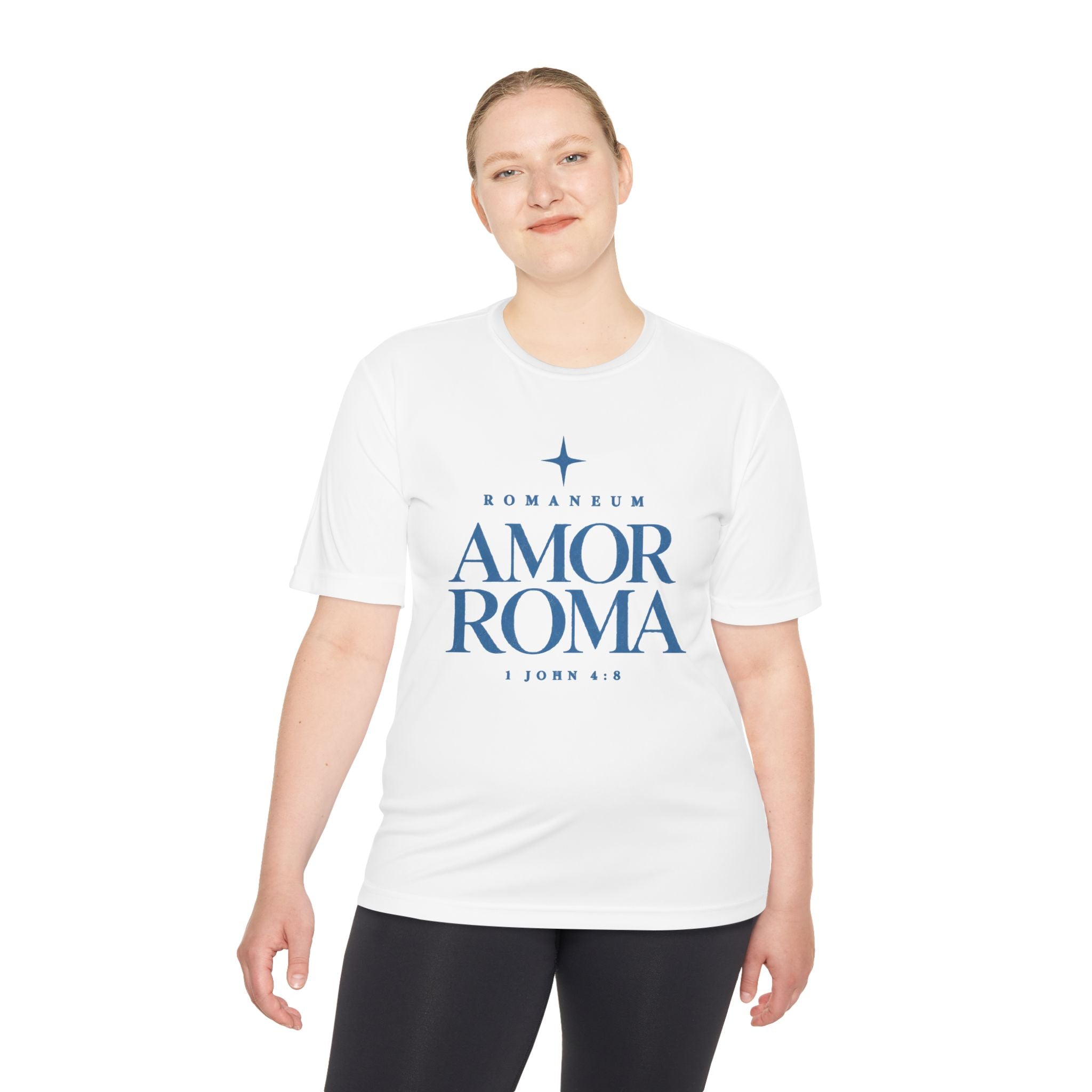 Amor Roma Tee — "From Above" Scripture T-Shirt (1 John 4:8)