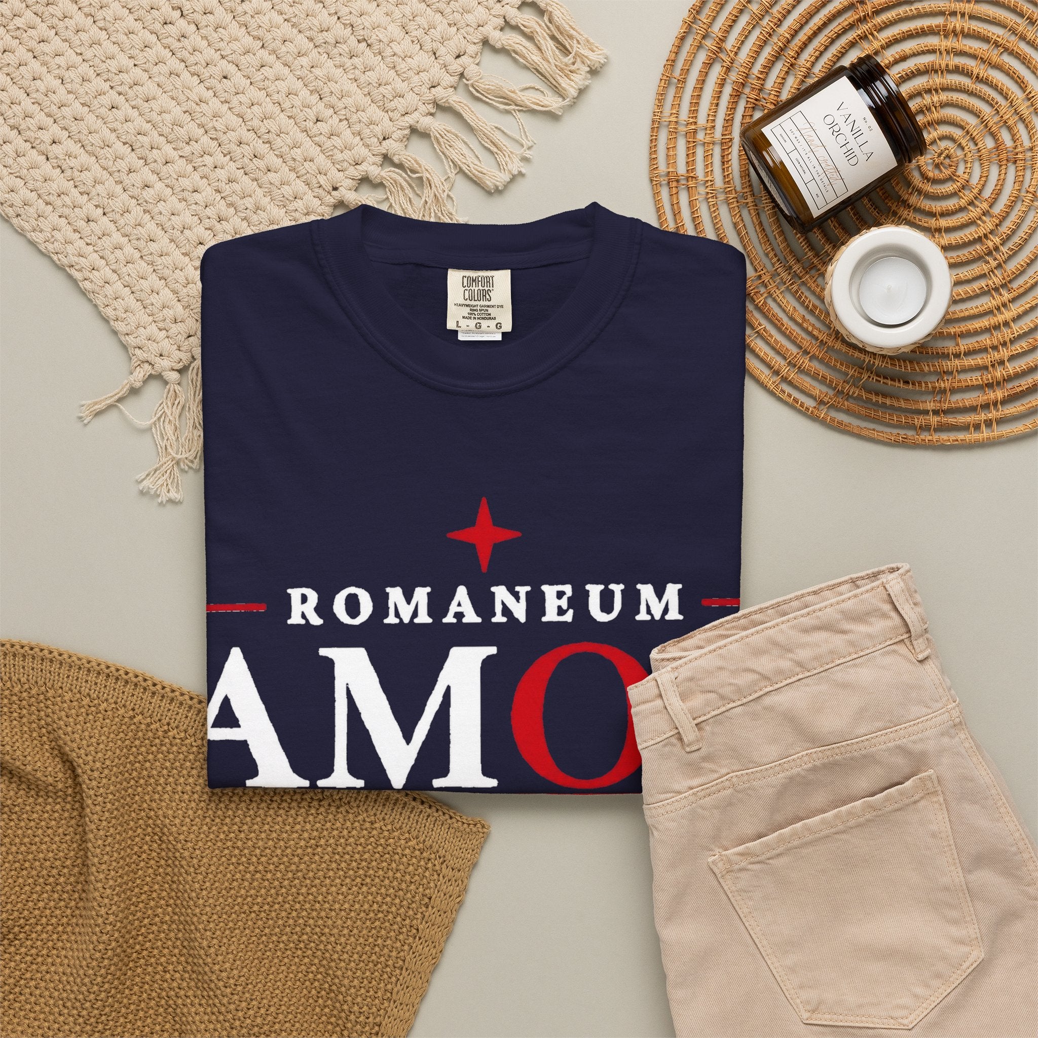 AMOR ROMA Tee — "God Is Love" Graphic T-Shirt