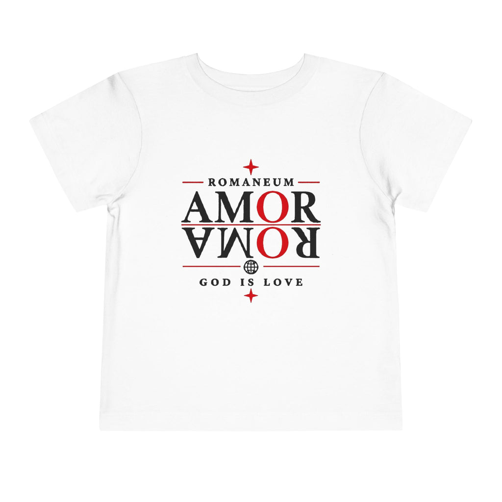 Toddler Tee — ROMANEUM Amor Roma 'God Is Love' Kids Shirt