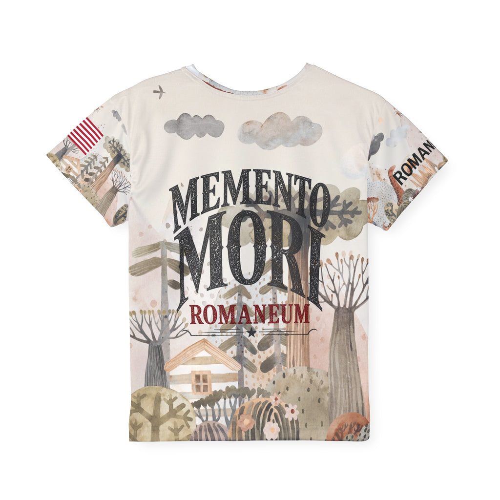 Kids Jersey – "Memento Mori" Romaneum Skull All-Over Print