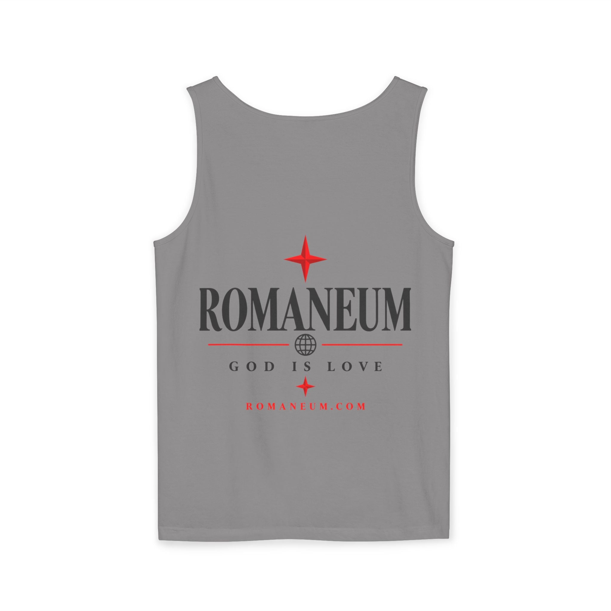 Amor/Roma Romaneum Tank Top — "God Is Love" Graphic Tank