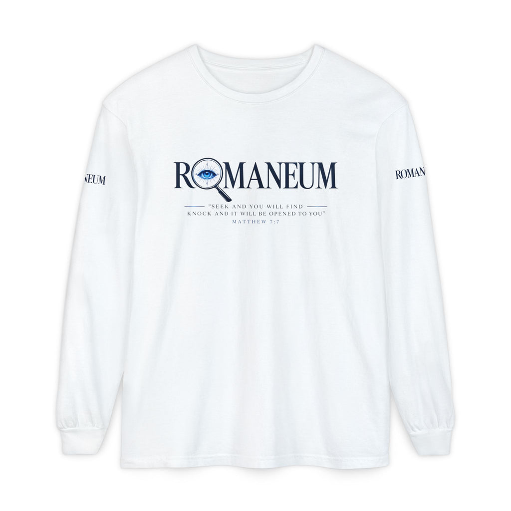Romaneum Seek Logo Long Sleeve T-Shirt