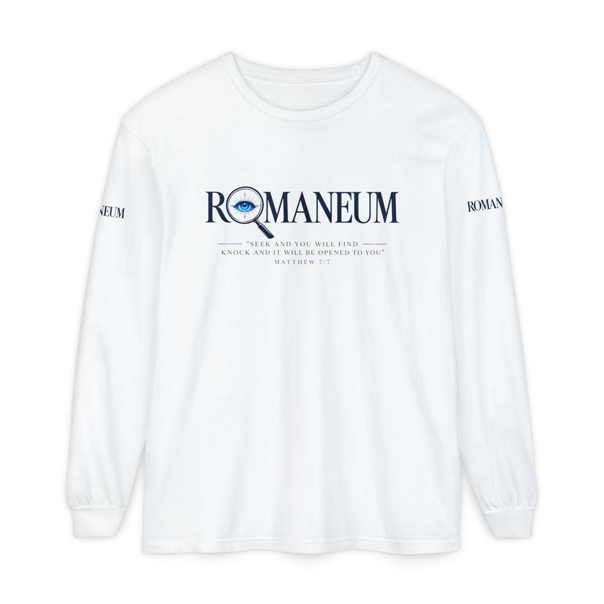 Romaneum Seek Logo Long Sleeve T-Shirt