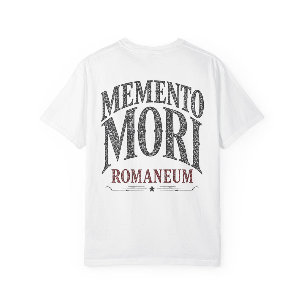 Memento Mori Skull T‑Shirt — Romaneum Gothic Graphic Tee