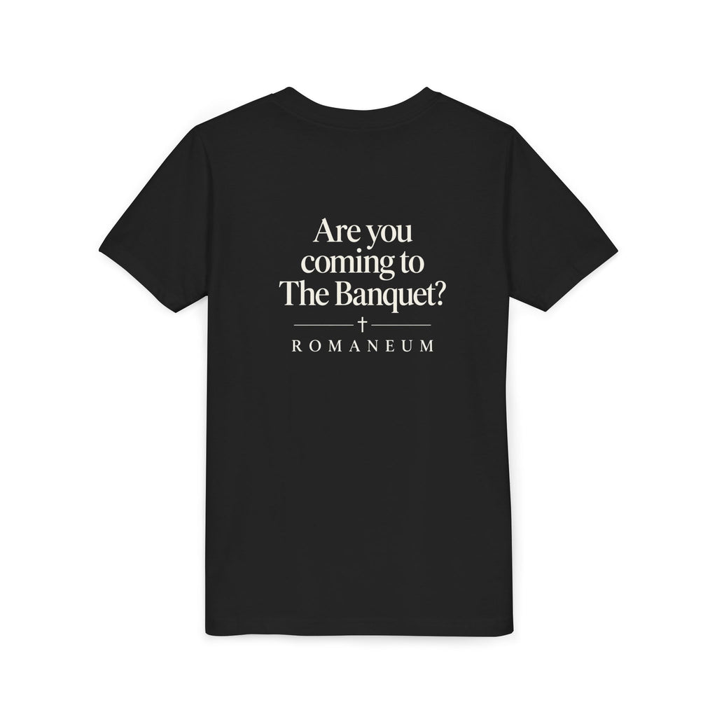 Are You Coming to The Banquet? Youth Tee — Romaneum Christian Youth Shirt