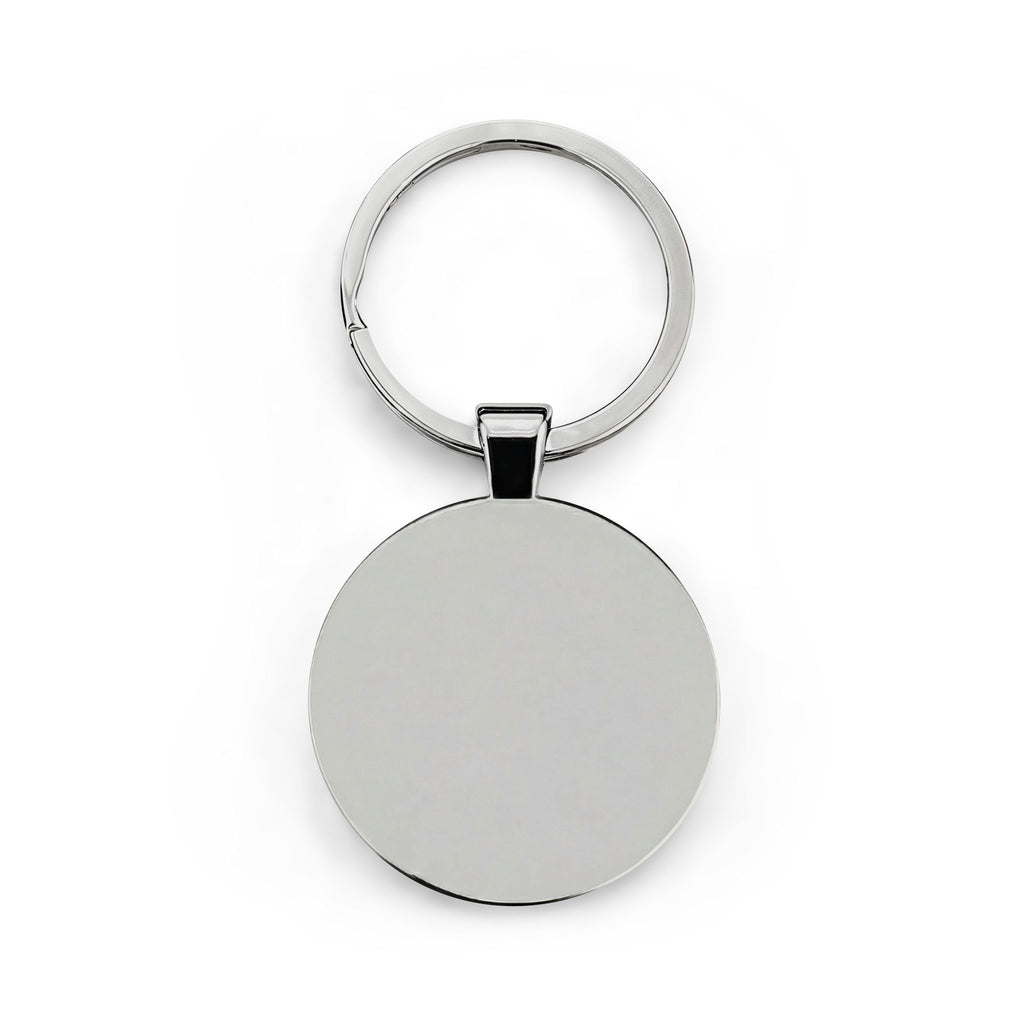 Memento Mori Stainless Steel Keychain – Gothic Skull Reminder Keyring
