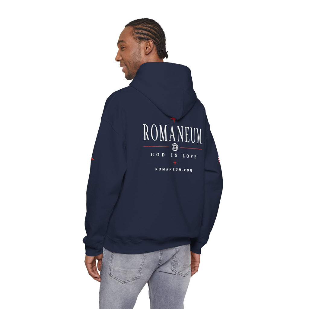 Romaneum ‘Amor’ Hoodie — God Is Love Graphic Sweatshirt