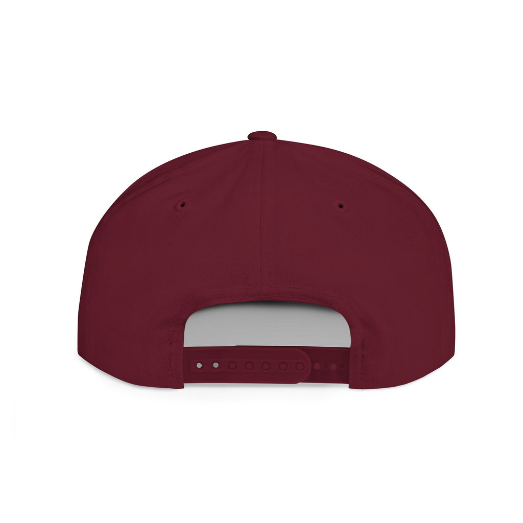 Snapback Hat — Christmas Romaneum Crest Flat Bill Cap