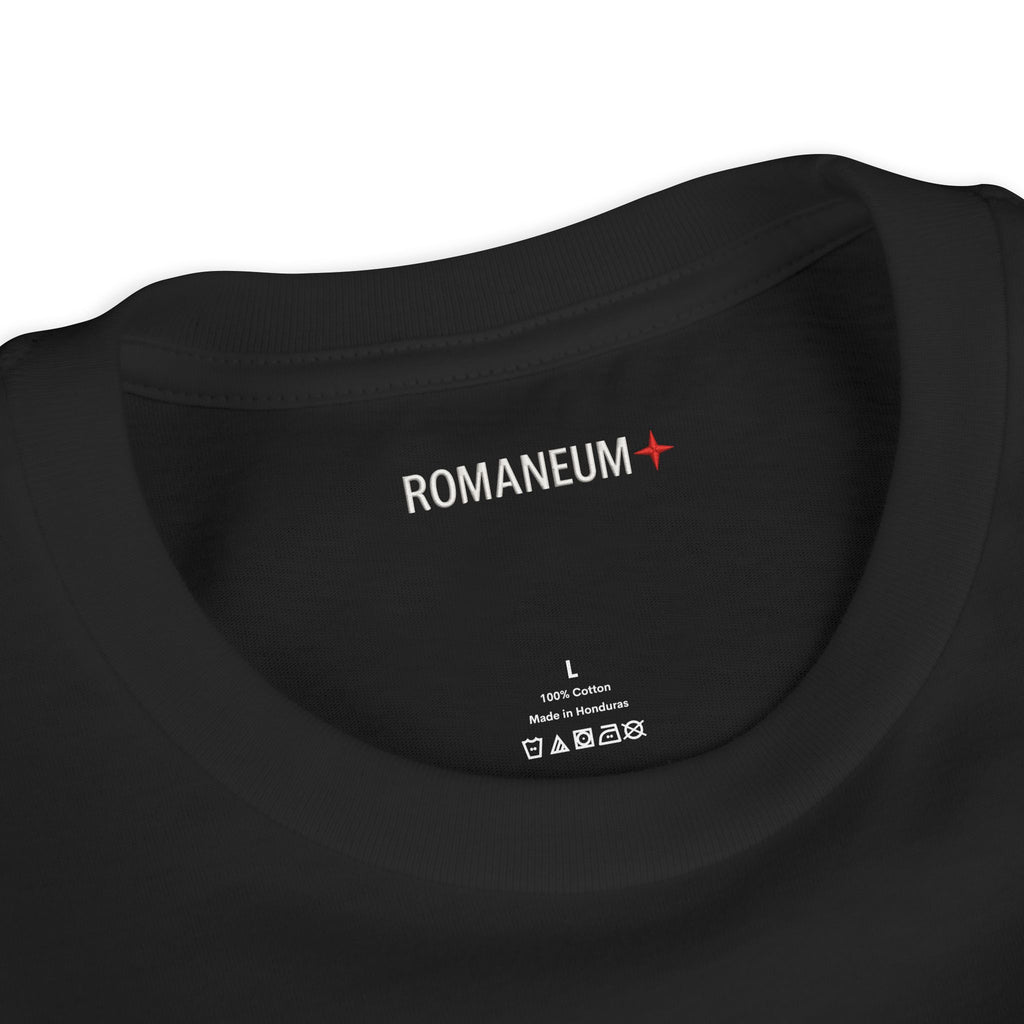 Youth Tee — ROMANEUM “AMOR / ROMA” God Is Love Graphic