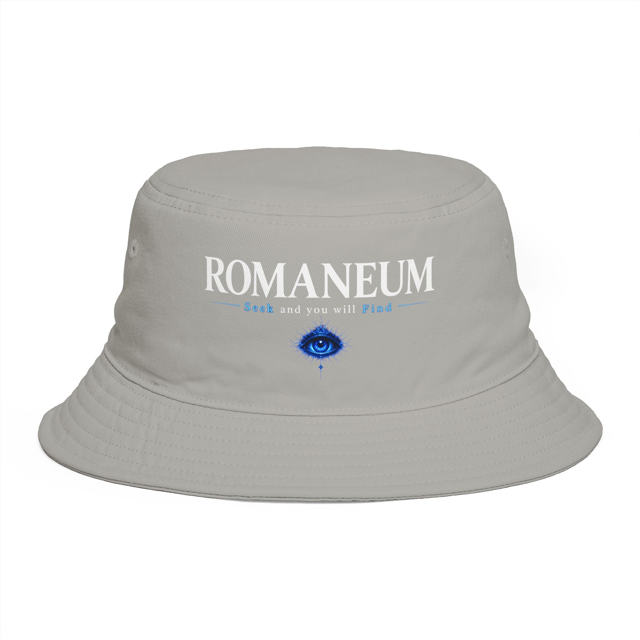 Bucket Hat — Romaneum Embroidered Eye Logo