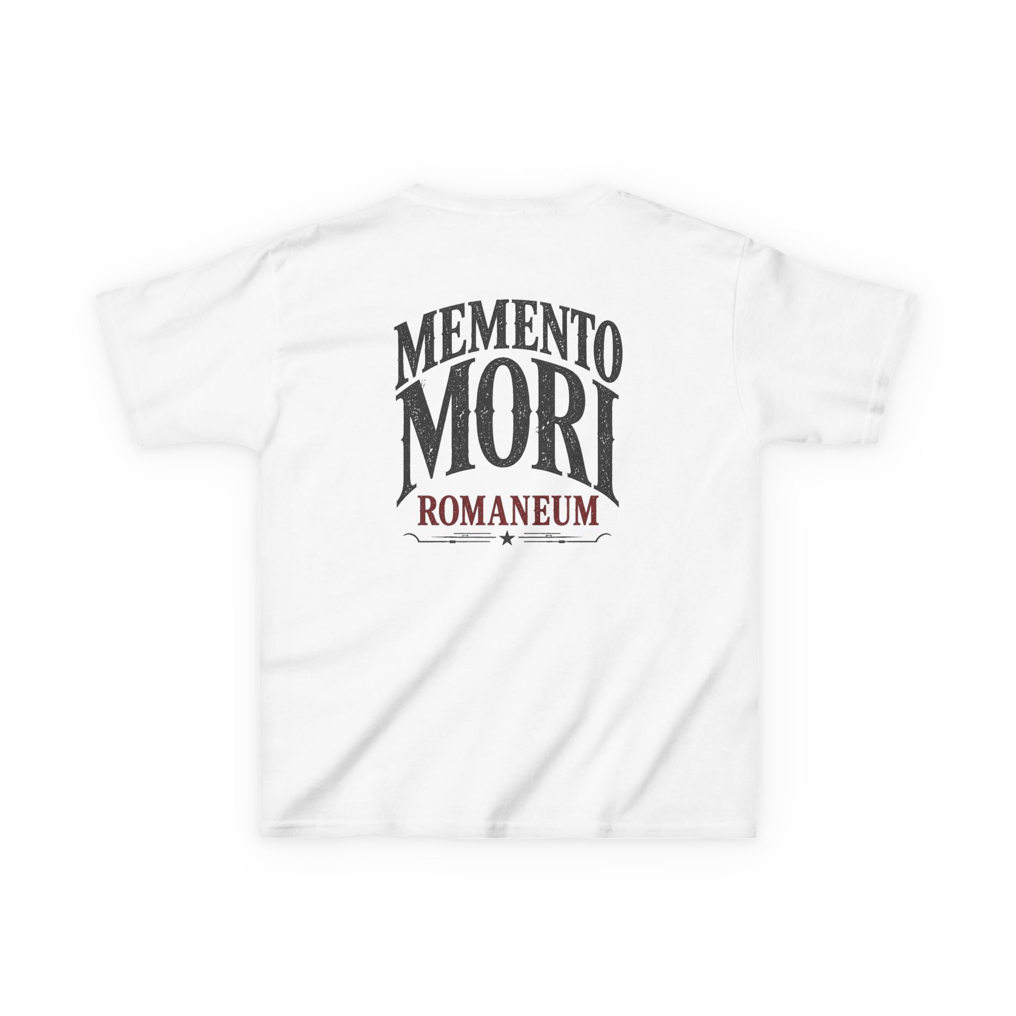 Kids T-Shirt — "Memento Mori" Skull Romaneum Tee