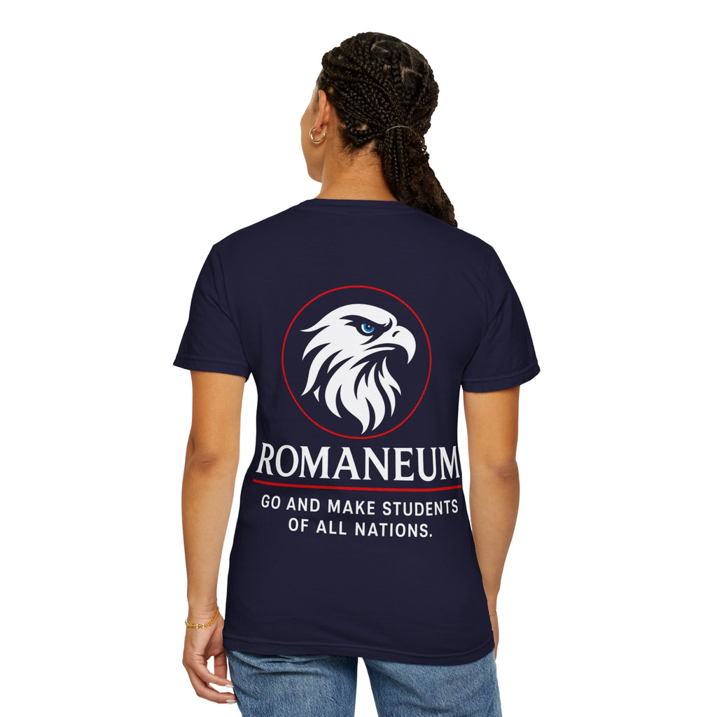 Romaneum Eagle Logo T-shirt | School Crest Apparel