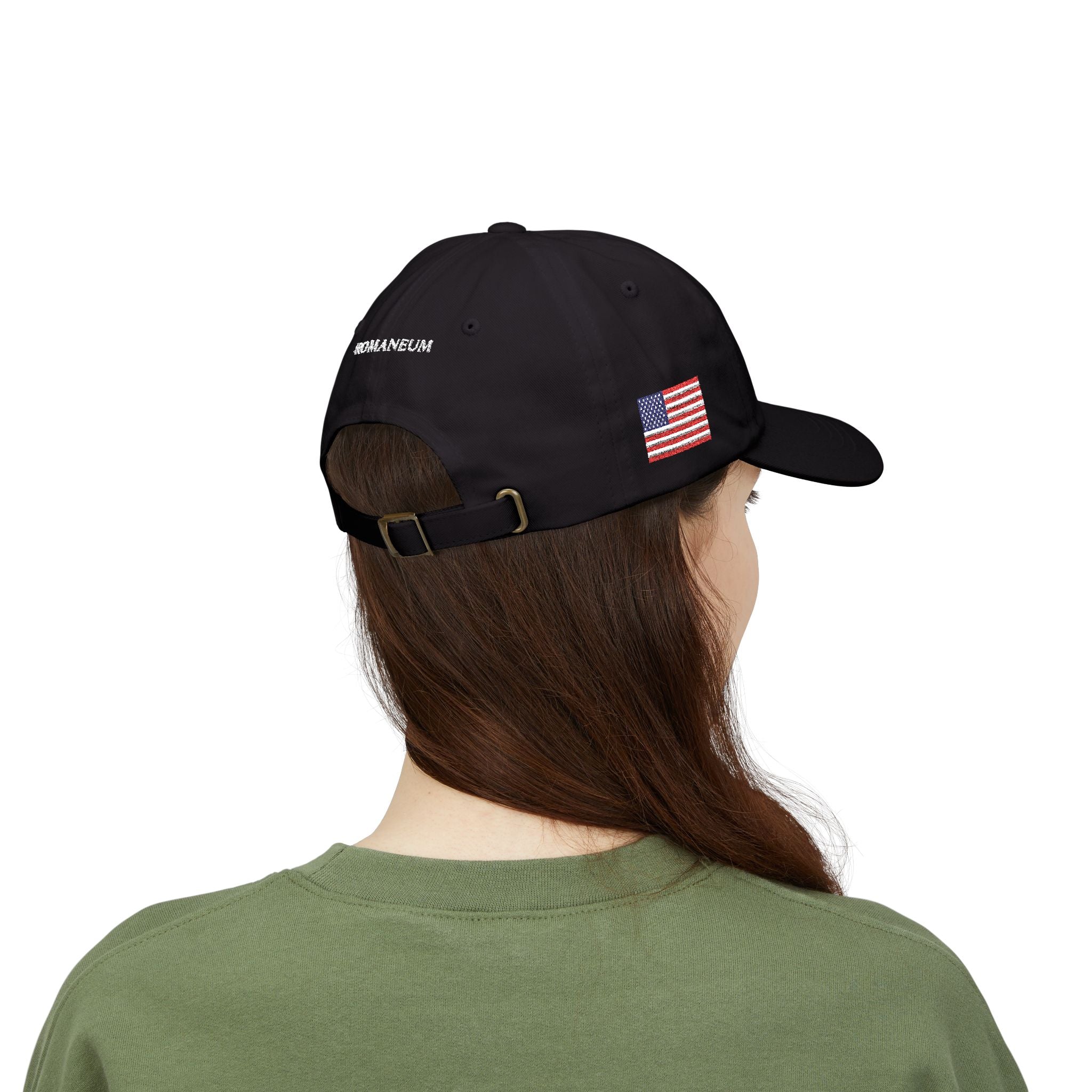 Roman eagle logo Classic Dad Cap | Patriotic embroidered baseball hat