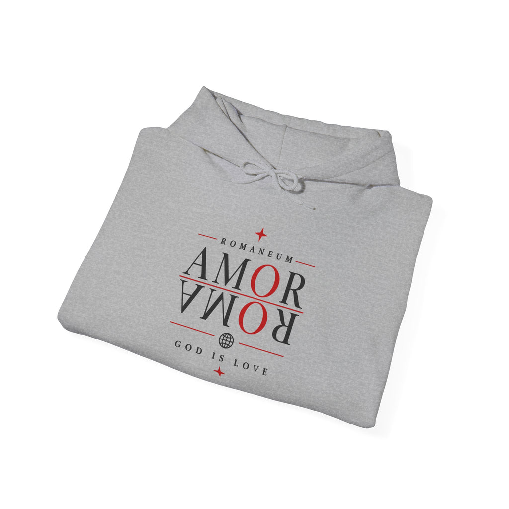 Romaneum ‘Amor’ Hoodie — God Is Love Graphic Sweatshirt