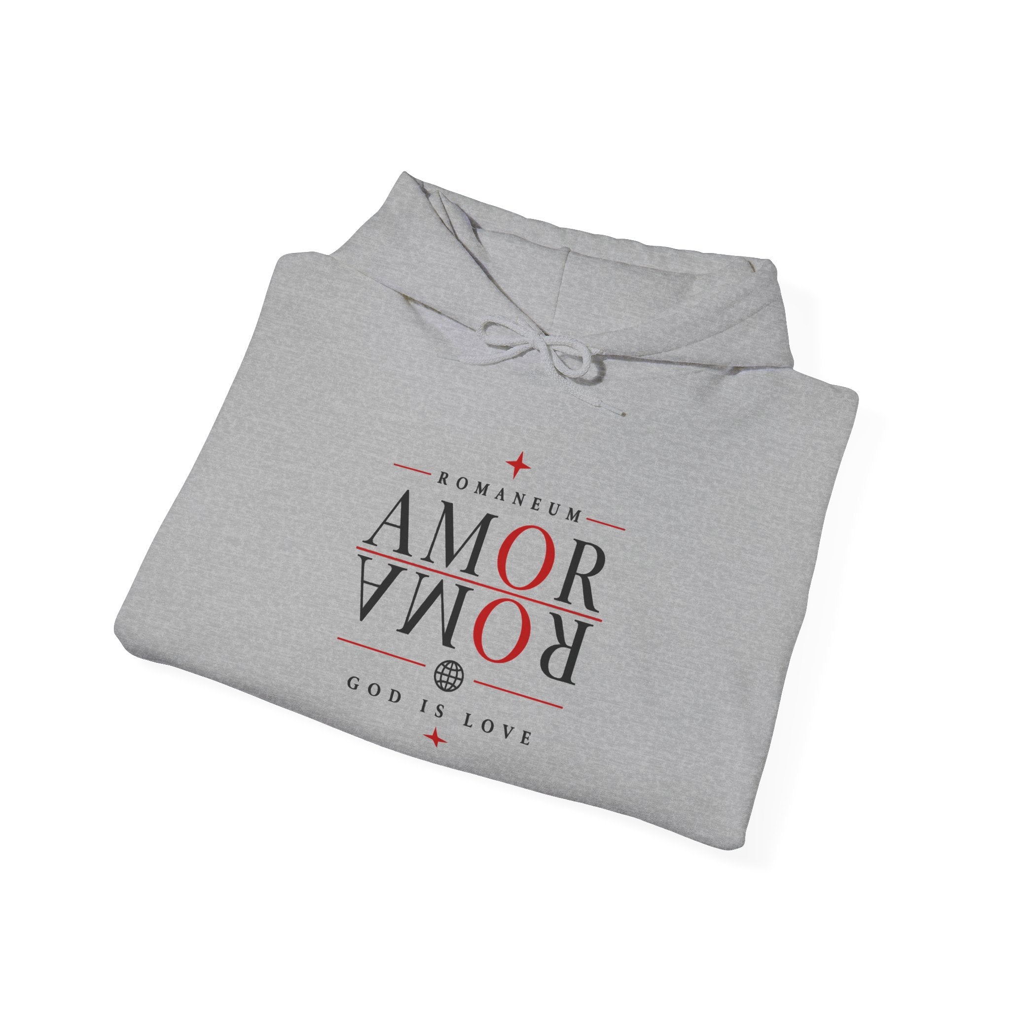 Romaneum ‘Amor’ Hoodie — God Is Love Graphic Sweatshirt