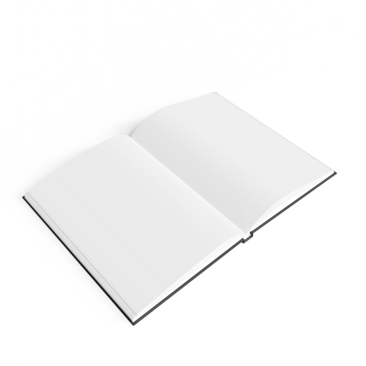 Romaneum Hardcover Journal — Black Logo Notebook