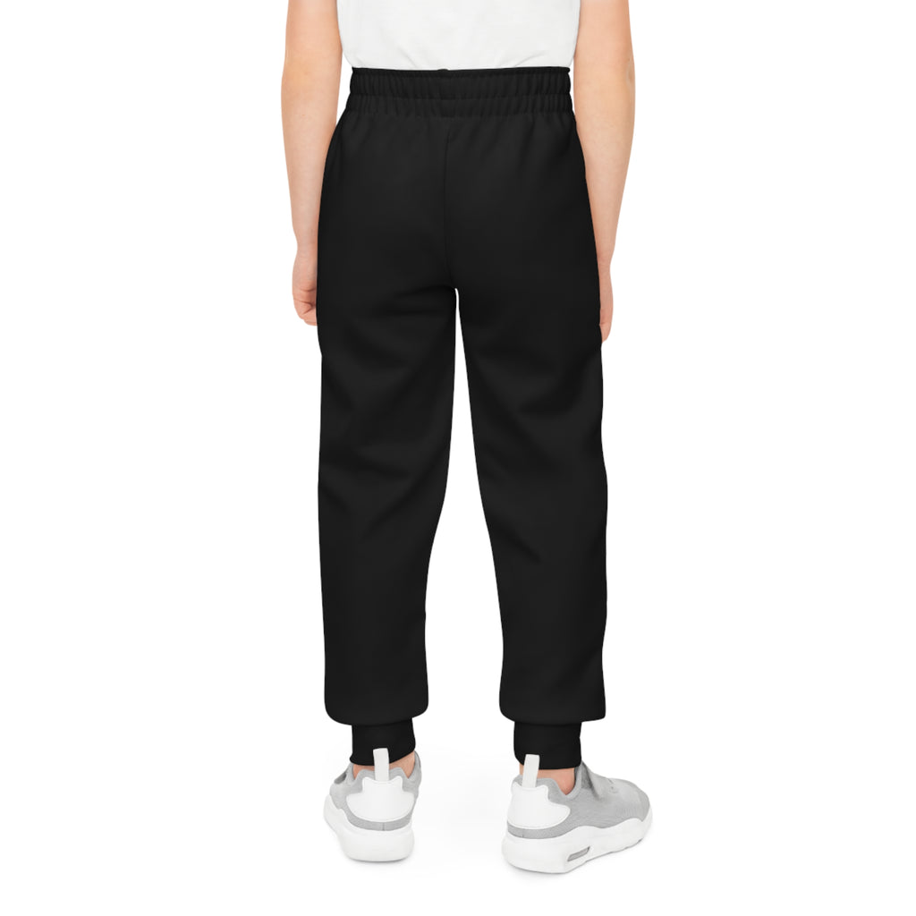 Youth Joggers — 'Are you coming to the banquet?' Black Graphic Sweatpants