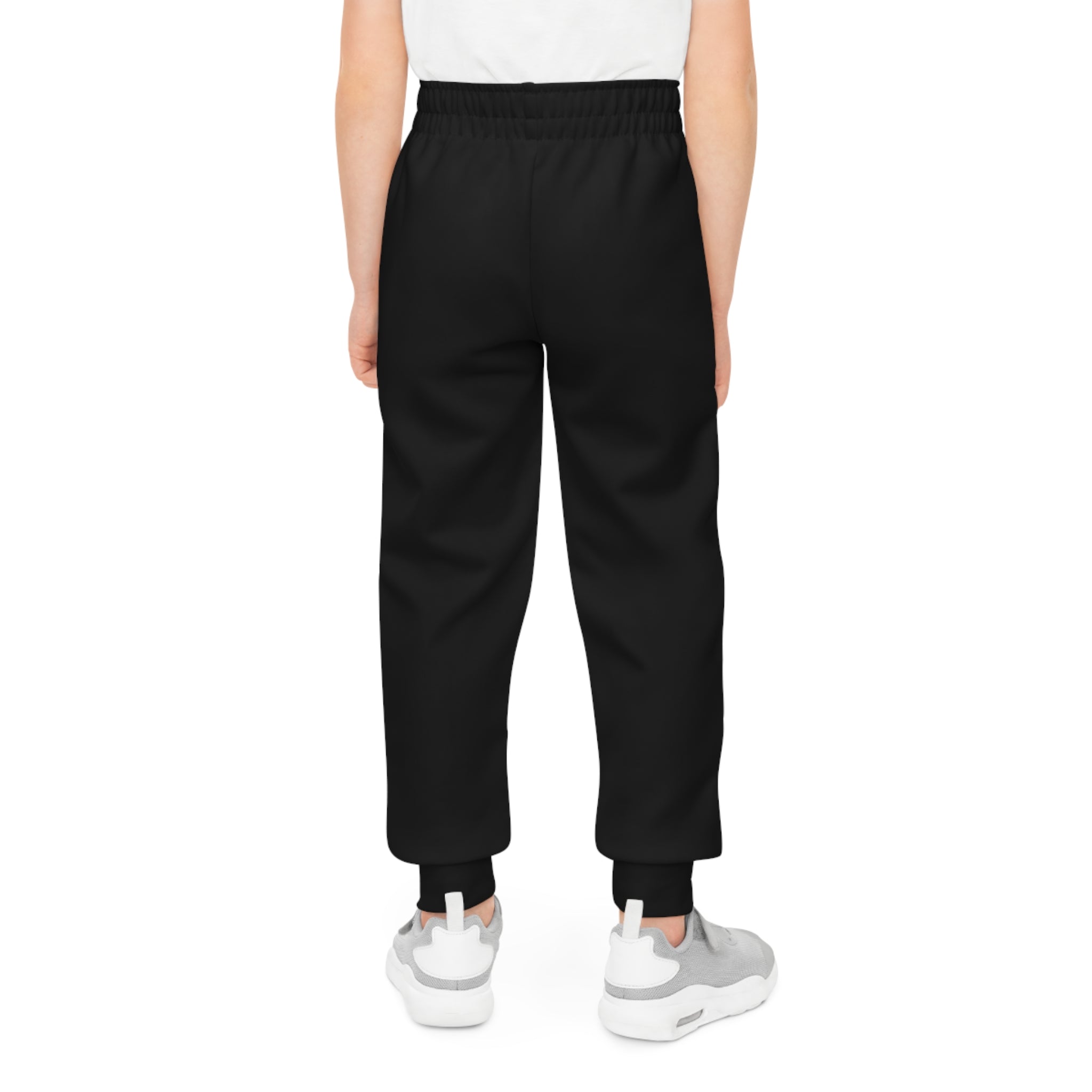 Youth Joggers — 'Are you coming to the banquet?' Black Graphic Sweatpants