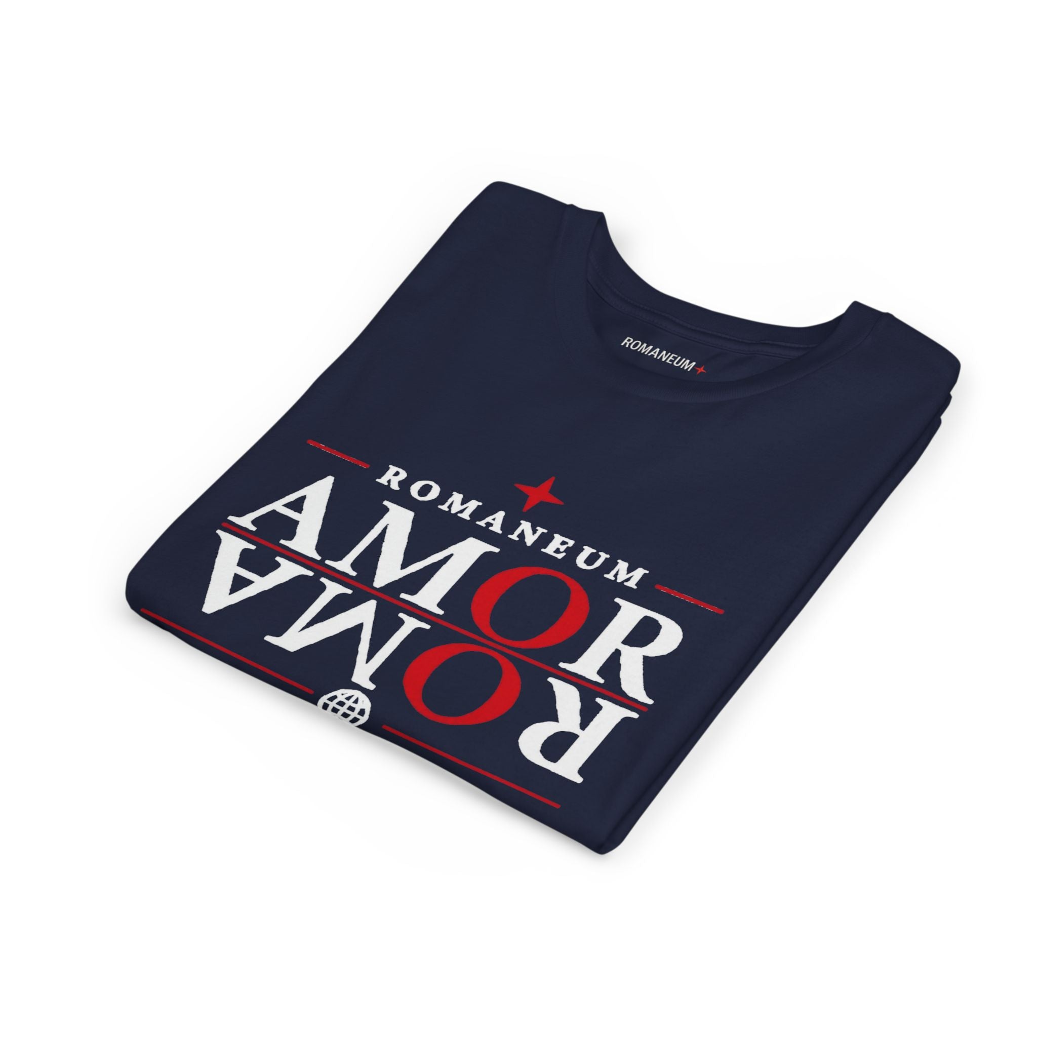 Youth Tee — ROMANEUM “AMOR / ROMA” God Is Love Graphic