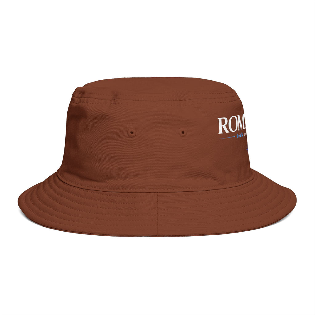 Bucket Hat — Romaneum Embroidered Eye Logo