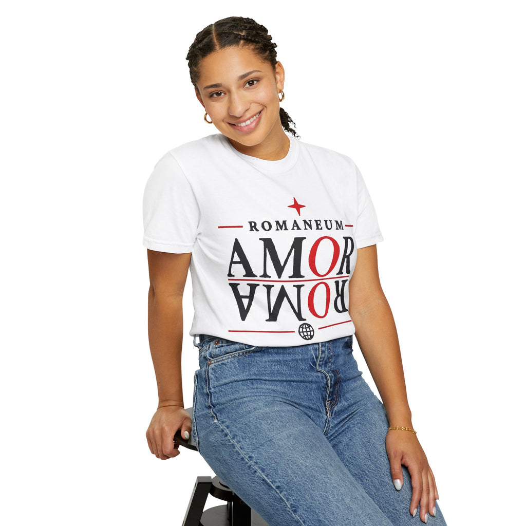 AMOR ROMA Tee — "God Is Love" Graphic T-Shirt