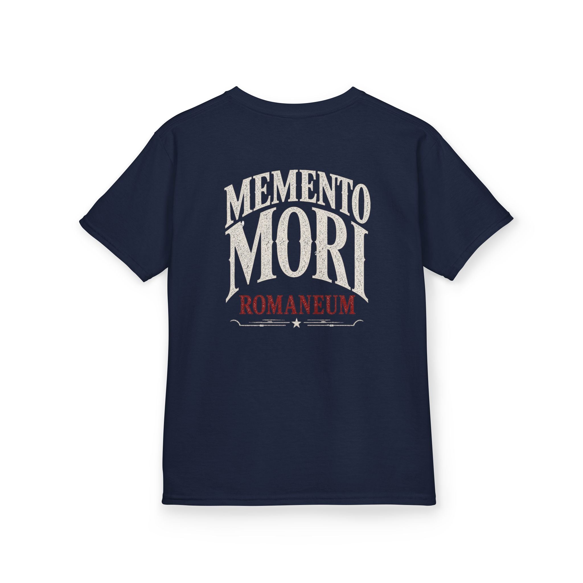 Kids T-Shirt — "Memento Mori" Skull Romaneum Tee