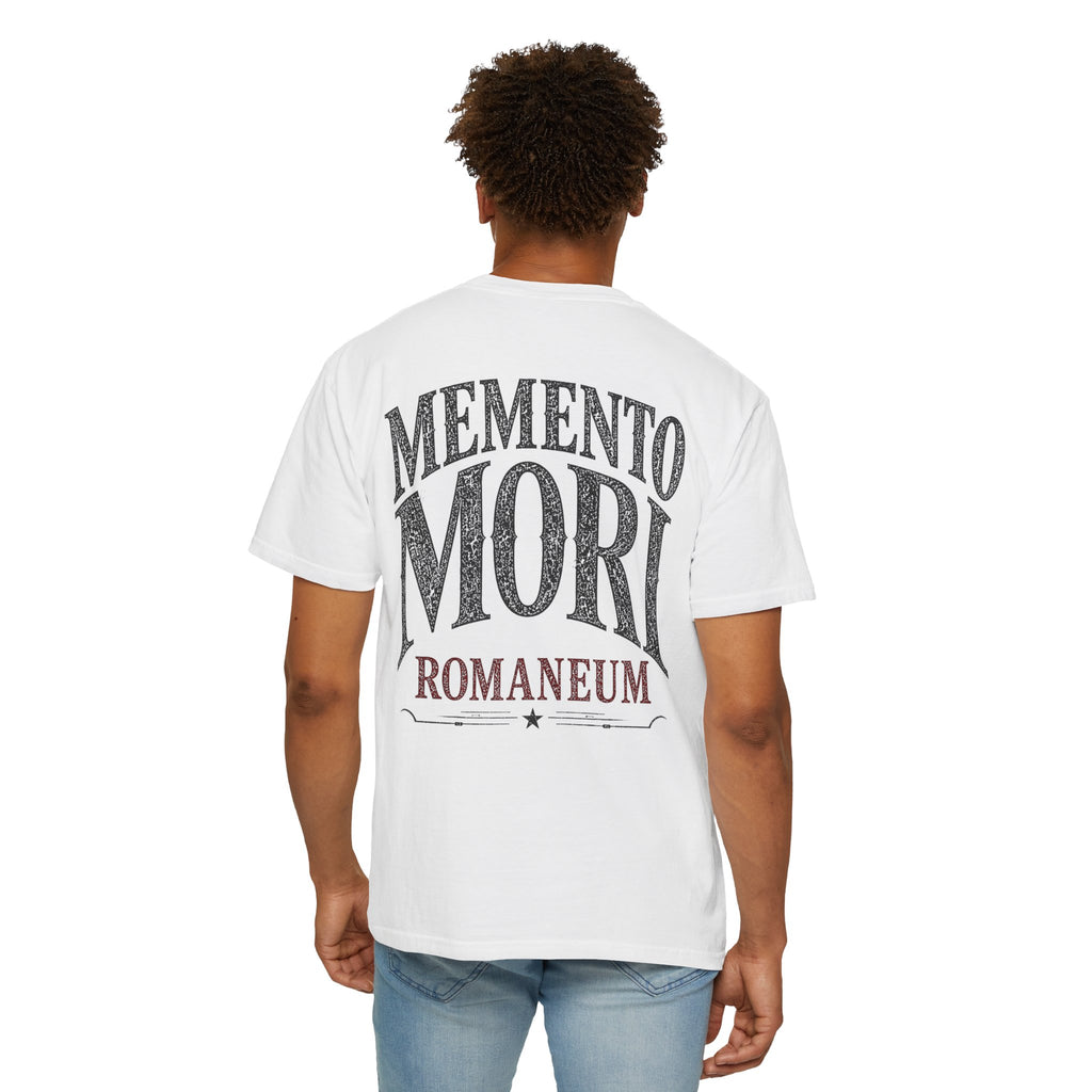Memento Mori Skull T‑Shirt — Romaneum Gothic Graphic Tee