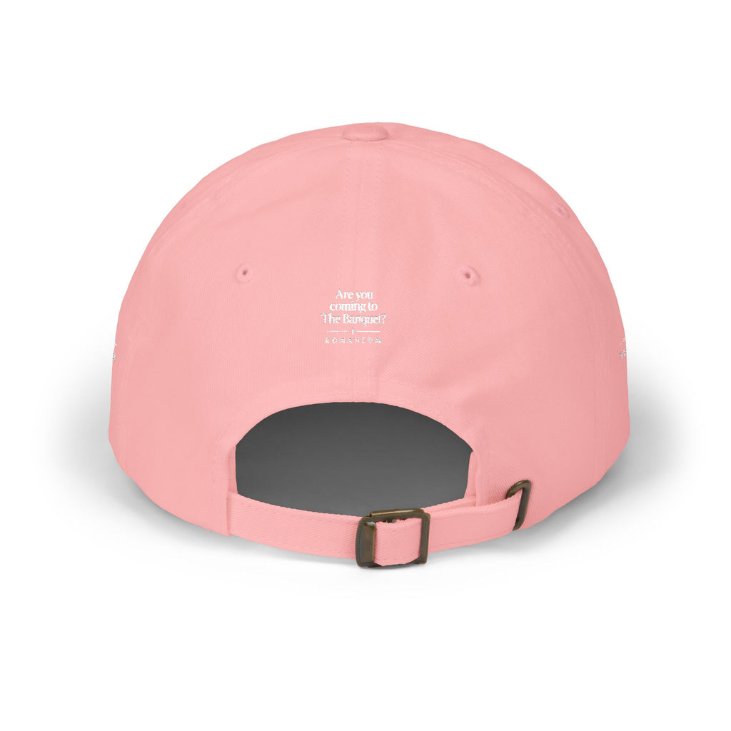 Classic Dad Cap — "Are you coming to The Banquet?" ROMANEUM Embroidered Baseball Hat