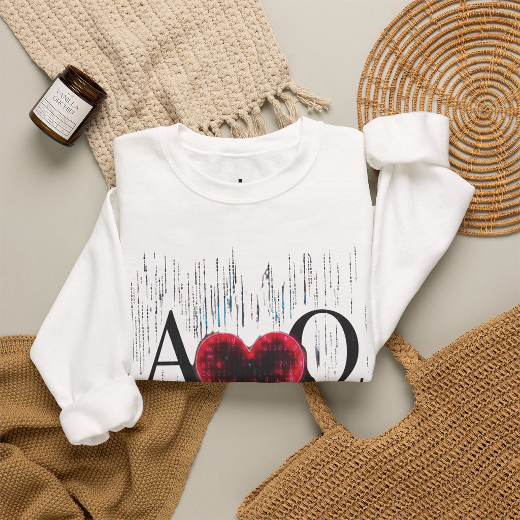 Alpha Omega Heart Sweatshirt ROMANEUM