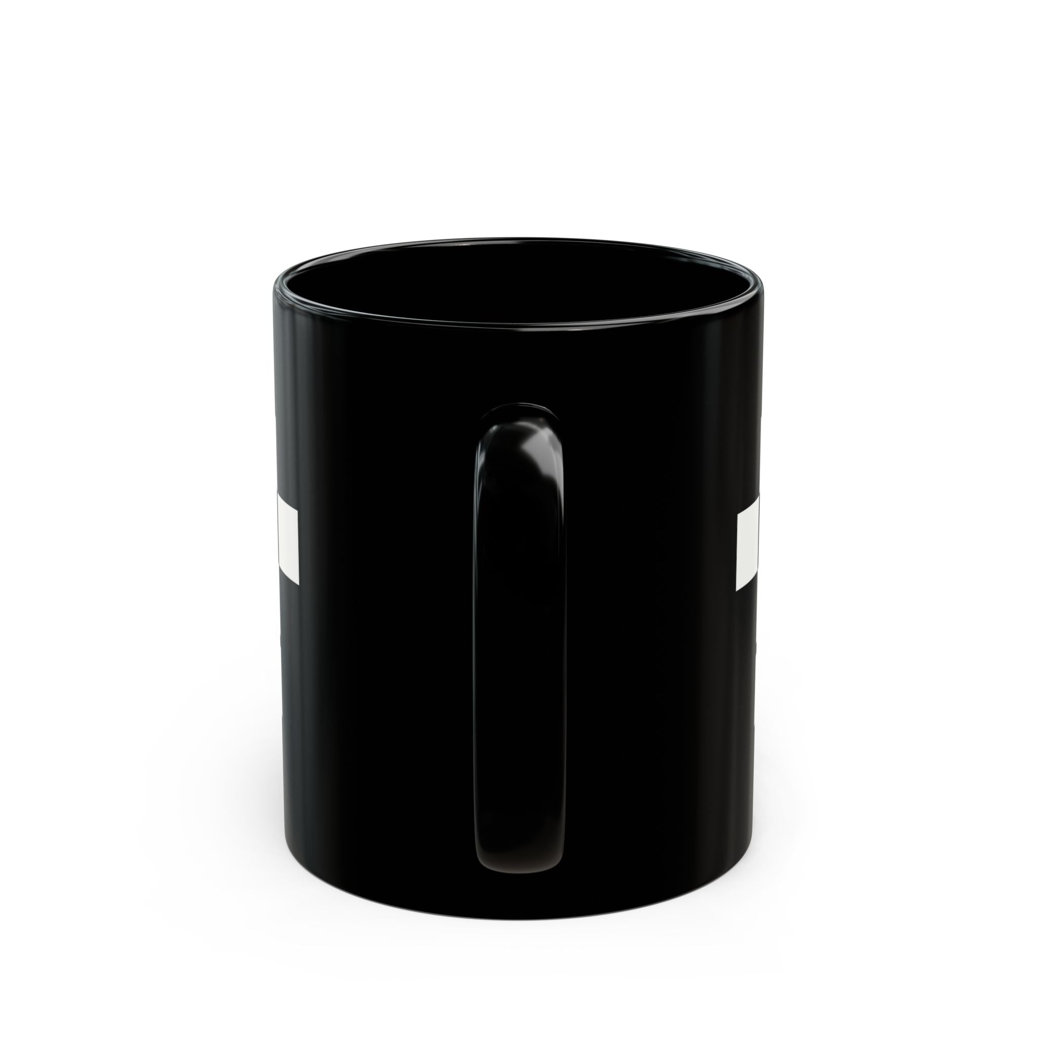 Think Like God Rose Mug — Romaneum Gothic Cross Black Coffee Cup