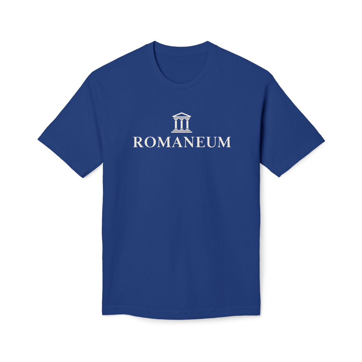 Romaneum Temple Logo T-Shirt — Classic Roman Heritage Tee