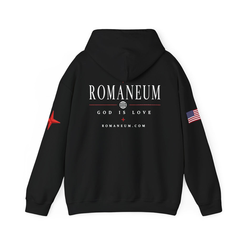 Romaneum ‘Amor’ Hoodie — God Is Love Graphic Sweatshirt