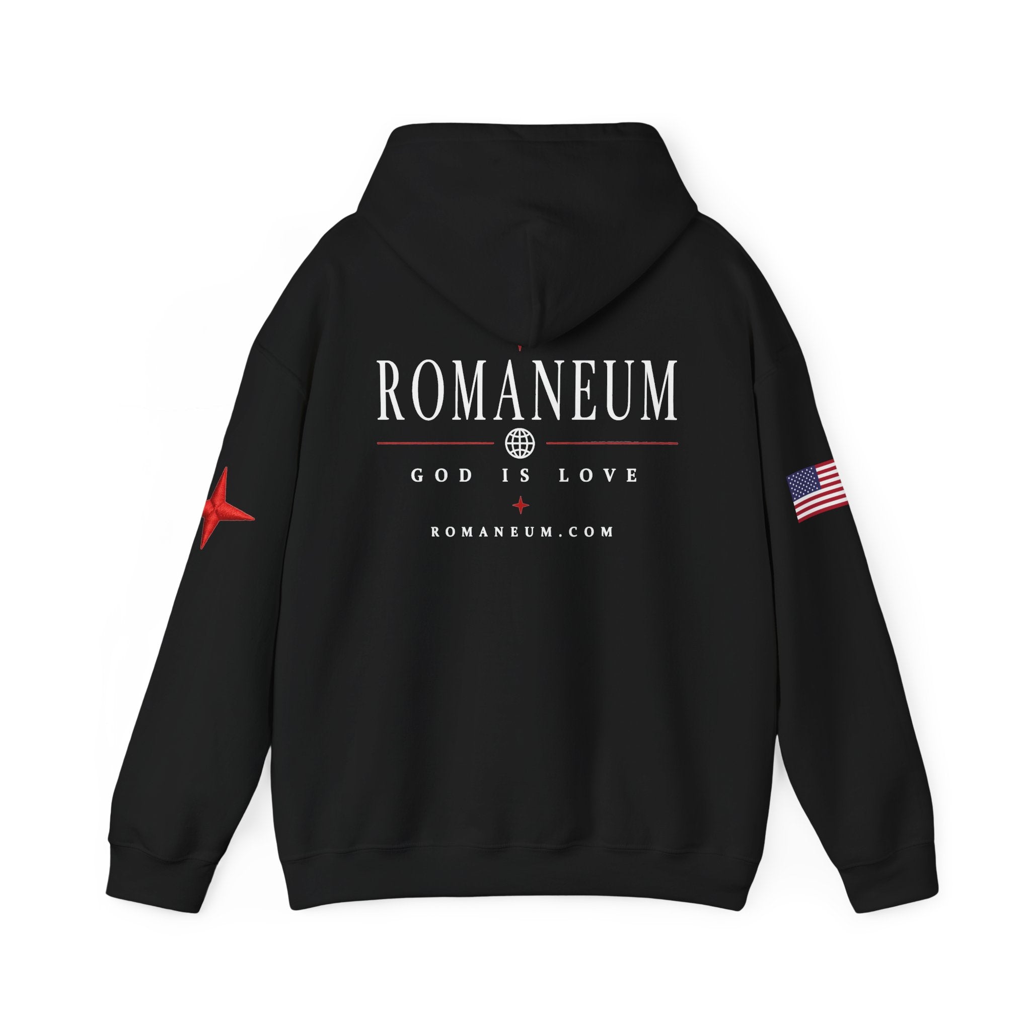 Romaneum ‘Amor’ Hoodie — God Is Love Graphic Sweatshirt