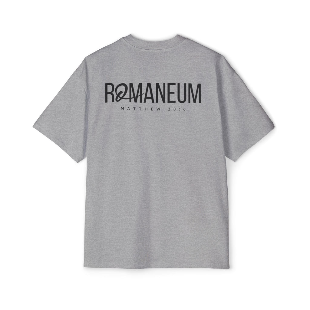 He Is Risen Christian Tee — Romaneum Matthew 28:6 Easter T‑Shirt