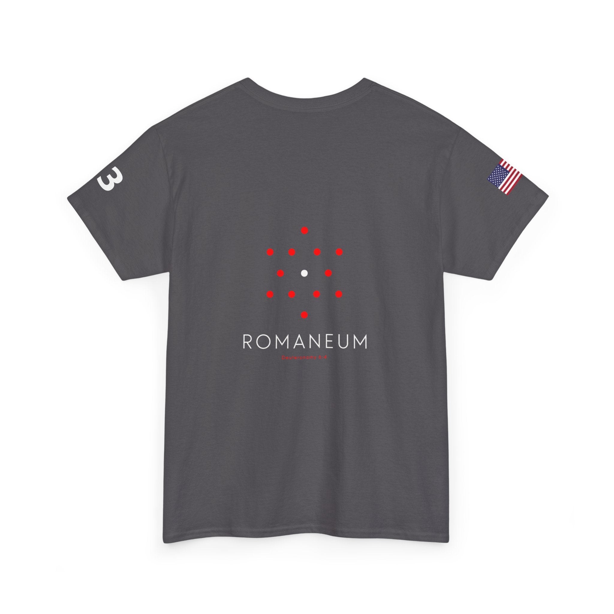 Romaneum Heavy Cotton T-Shirt | Flag & 13